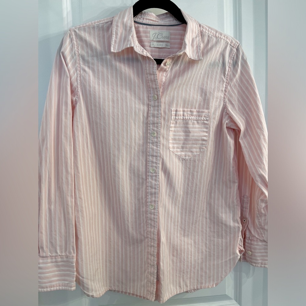 J. Crew striped button down